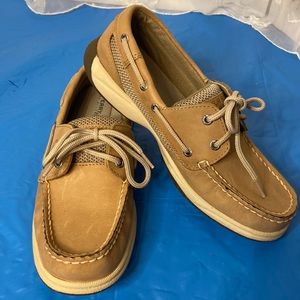 Sperry Top Siders tan/brown size 6.5